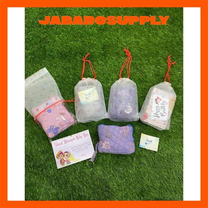 Mukena Travelling Mini Pouch Serut + Sajadah Sujud Muka (4 In 1)