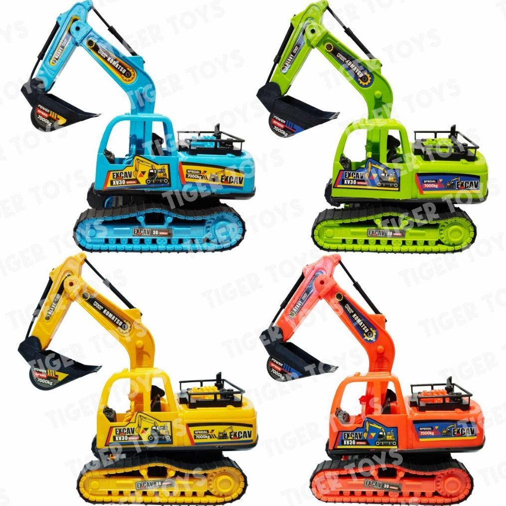 terlaris` mainan excavator besar mainan beko mainan truk konstruksi excavator construction besar teb