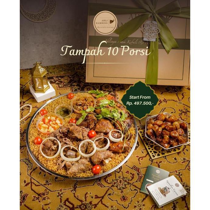 Hampers Nasi MIX (Kebuli-Mandhi) Tampah 10 Porsi