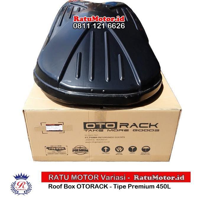 Otorack Roof Box Tipe Premium Kapasitas 450L Rak Bagasi Roofbox