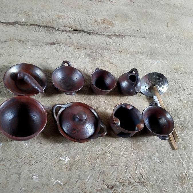 Mainan Masak Masakan Tanah Liat