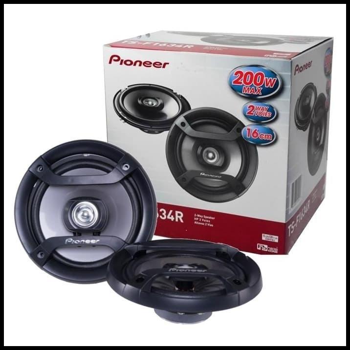 DISKON SPEAKER PINTU MOBIL 6 INCH PIONEER TS F 1634 COAXIAL PIONEER