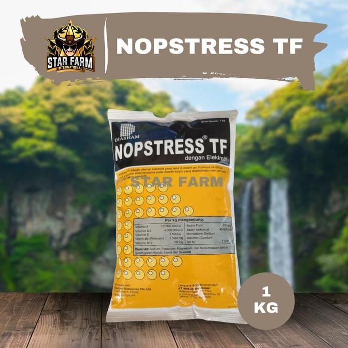Nopstress Tf Vitamin Elektrolit Untuk Hewan - Star Farm