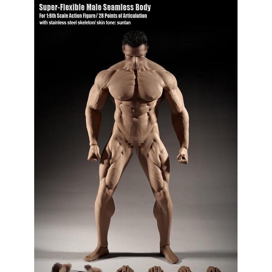 DP TBLeague PL2018-M35 1/6 Super Flexible Male Seamless Body