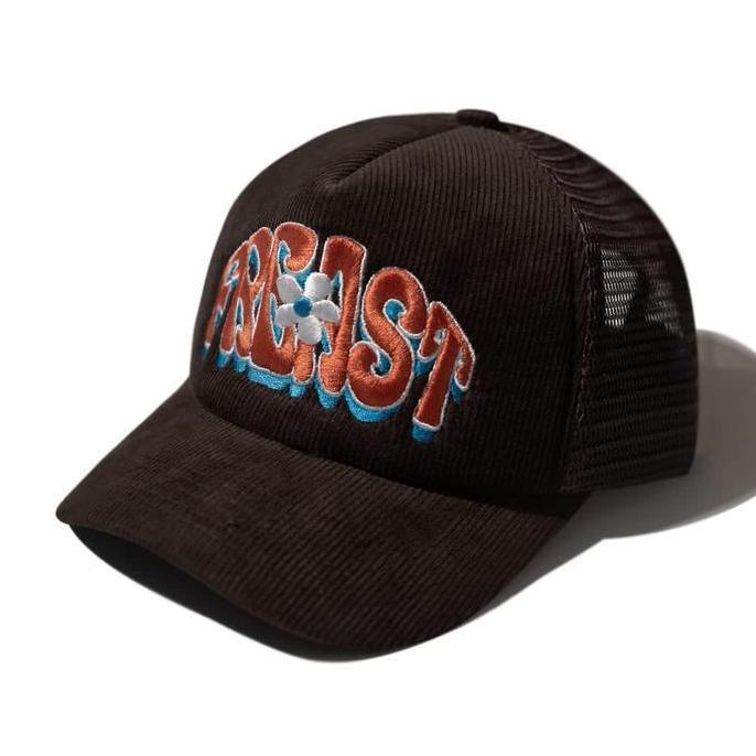 Freast Trucker Corduroy Caps "Daydreams" Brown