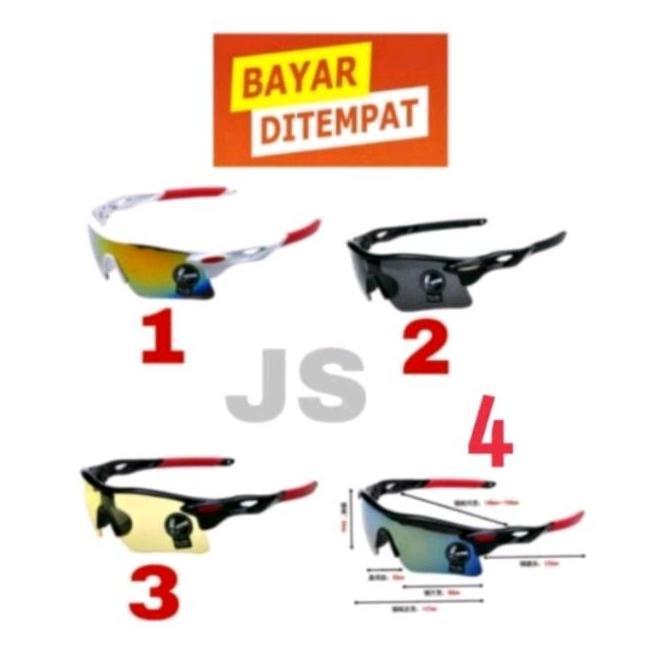Promo Kaca Mata Sepeda Kaca Mata Gowes Kaca Mata Motor Kaca Mata Olahraga Kaca Mata Sport Diskon