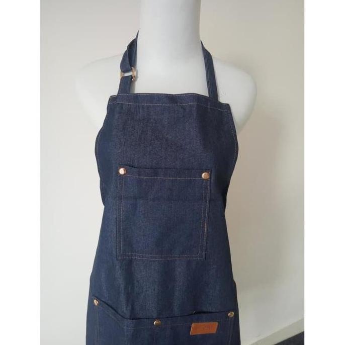 Apron Babershop Barberman Barista Kedai Kopi Cafe / Celemek Masak