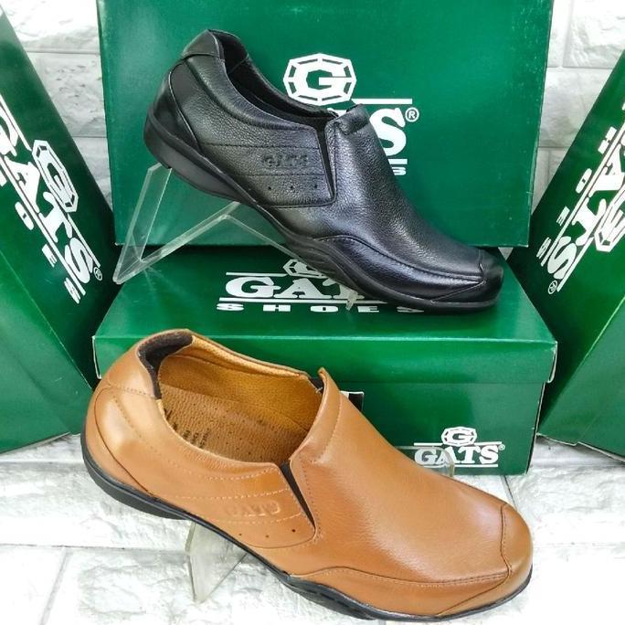 SEPATU KERJA GATS GI 7218 PANTOFEL KULIT PRIA ORIGINAL