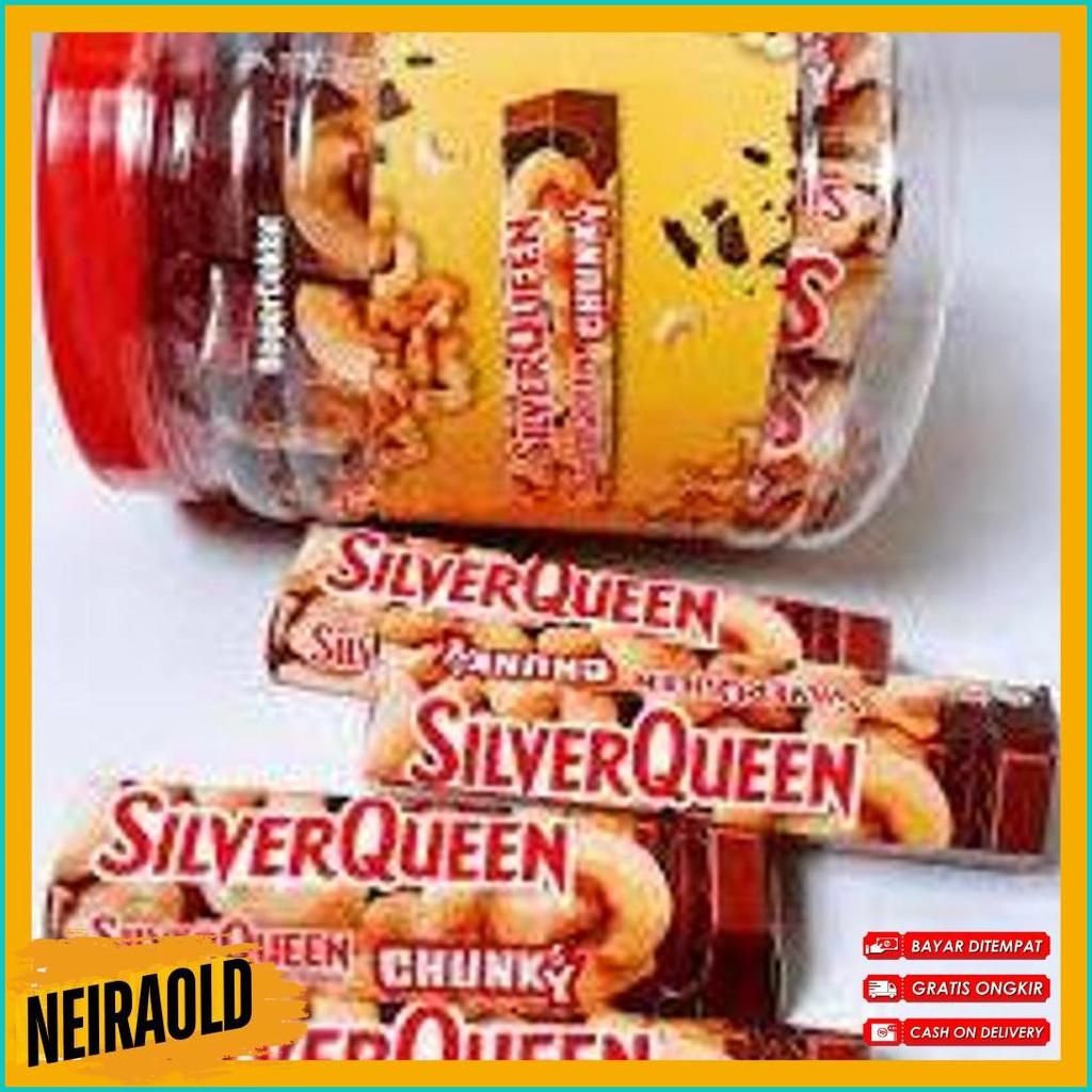 Coklat Silverqueen Chunky Bar Toples Dan Satuan
