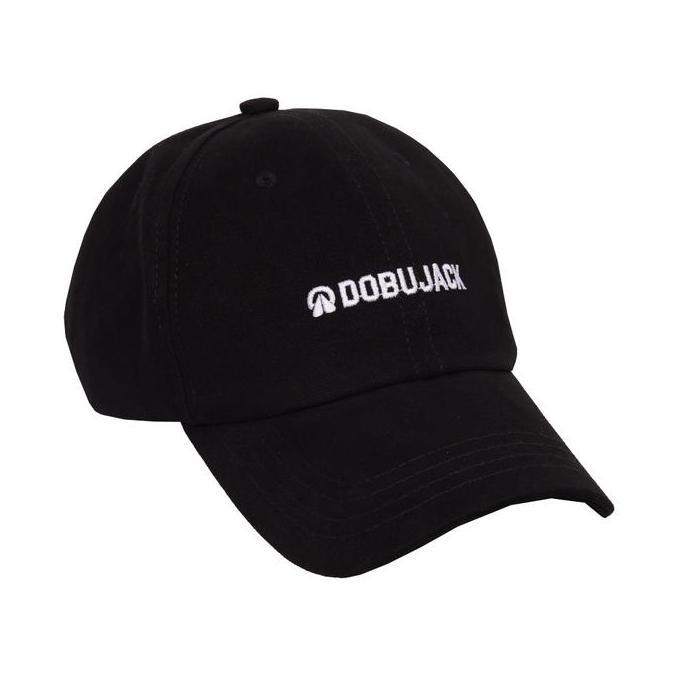 Dobujack Topi Fluffy Black Hat