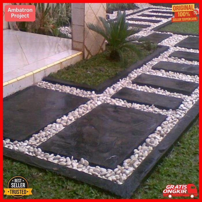 Terlaris Batu Hias Koral Putih Kupang Karung 12 Kg/Batu Taman/Batu Putih