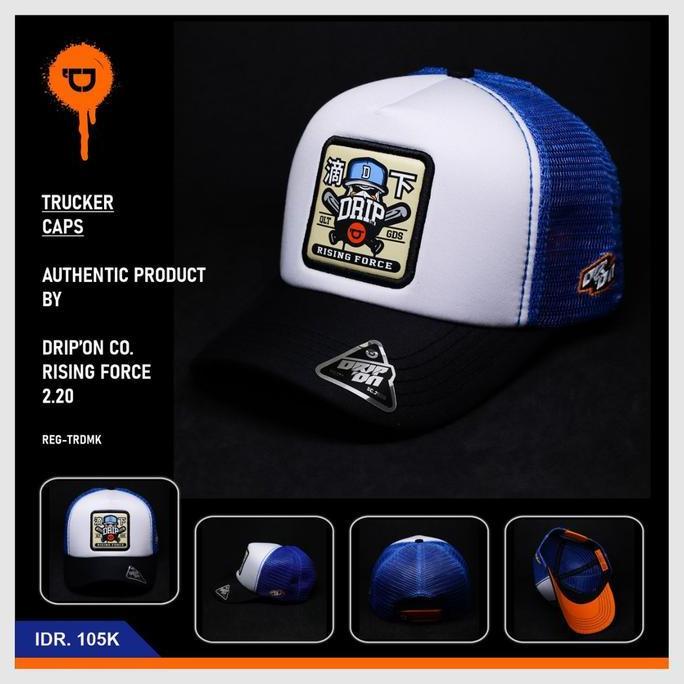 Topi Anime Dripon Hat Pria Dewasa Distro Trucker Jaring Proshop Dloozy Official 017