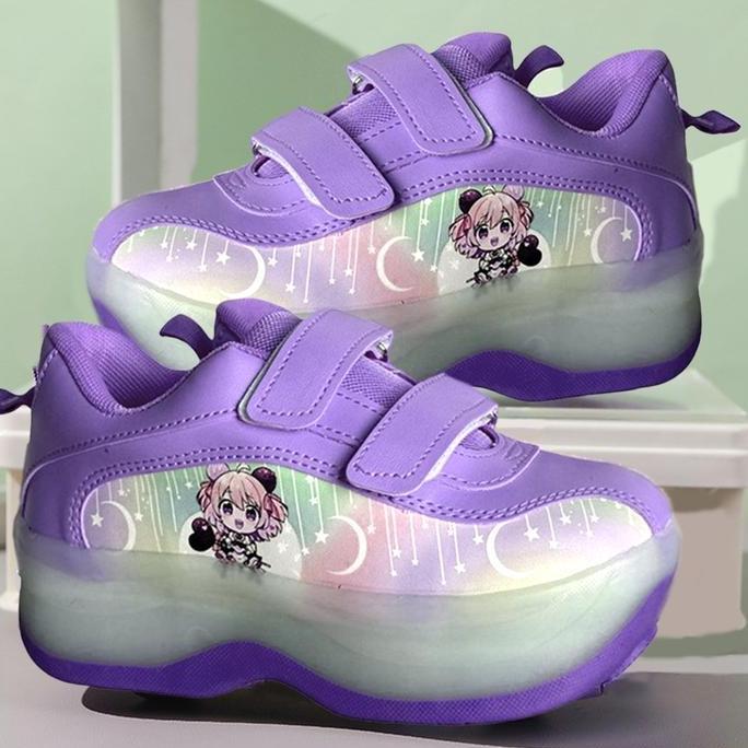 Terlaris Matougui - Sepatu Terbang Anak Roda Sepatu Anak Perempuan/Sepatu Roda/Sepatu Roda Anak Pere