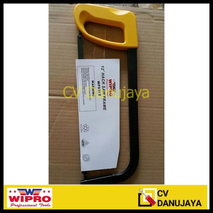TERLARIS GERGAJI BESI 12"" WIPRO/ HACKSAW FRAME WIPRO / GAGANG GERGAJI BESI 12""