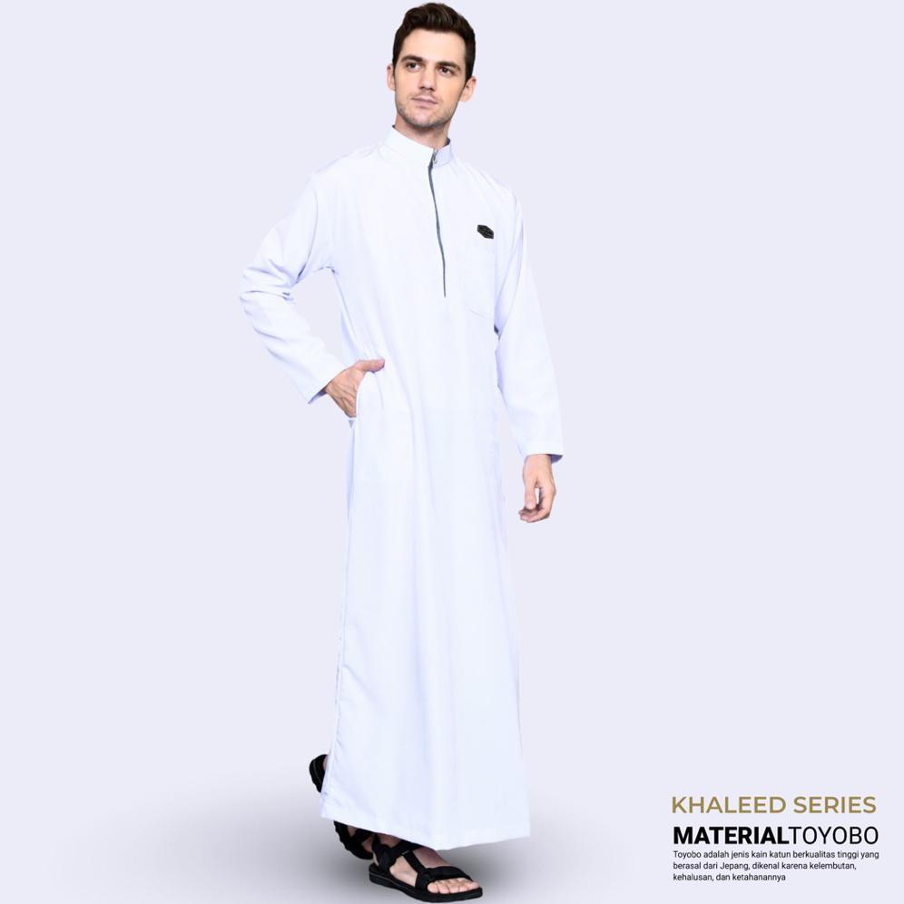 TERMURAH Jubah Slimfit Hitam Toyobo Terlaris Gamis Putih Polos Pria Gamis Pria Khaleed Gamis Hitam P