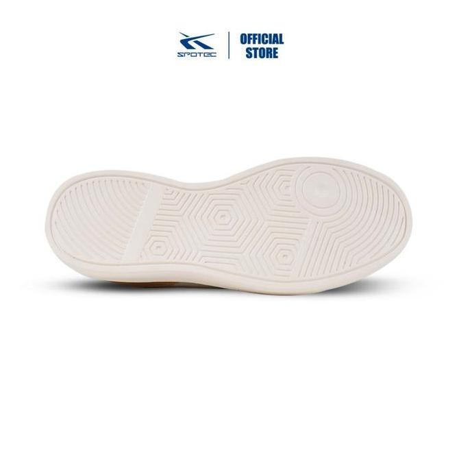 Spotec Sneakers Wonka Sepatu Sneakers Pria Wanita - Putih Tulang Mustard