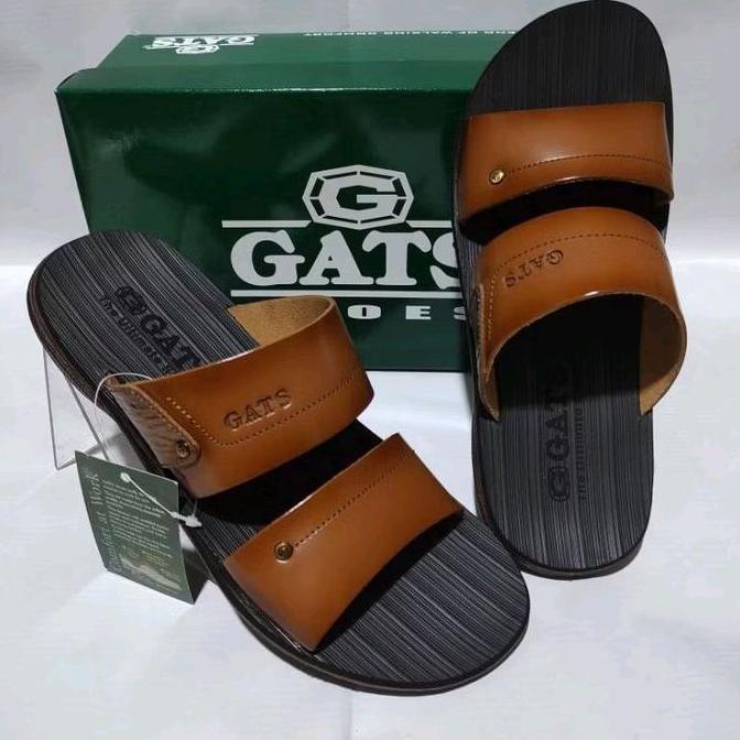 sandal kulit asli Gats SR-002 Sendal pria orinal Shoes