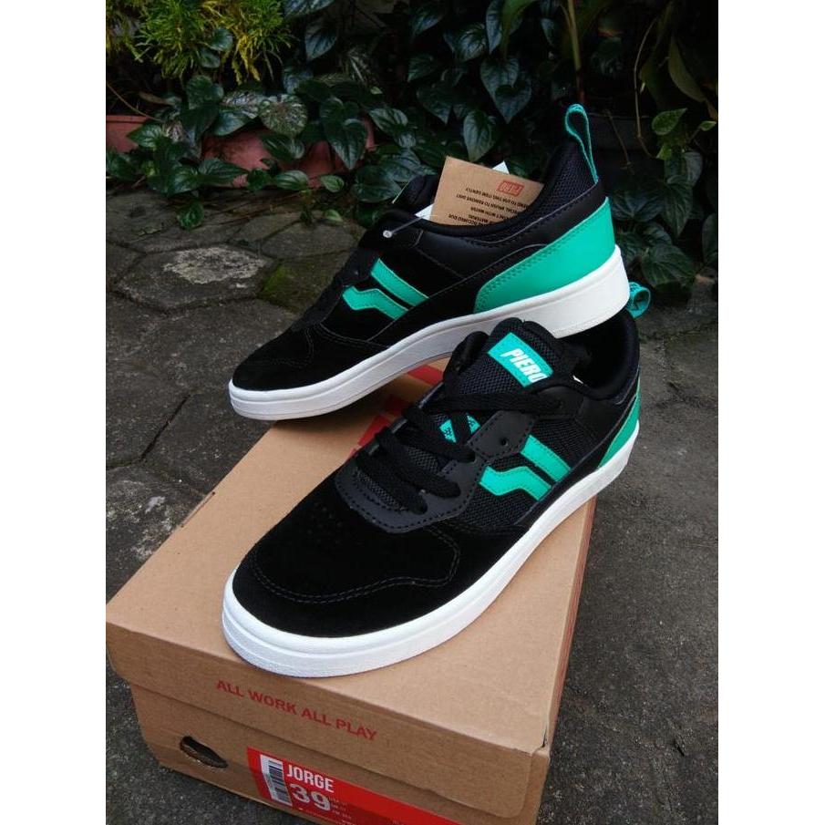 Piero Jorge Black Teal White