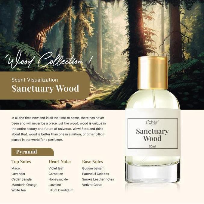 NEW SICHER SANCTUARY WOOD EAU DE PARFUME 50ML BEST