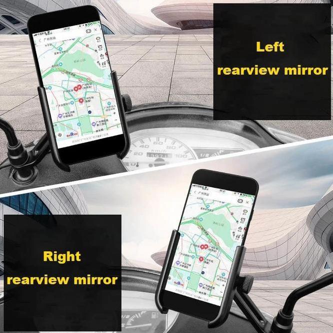 Holder Motor Kaca Spion Bahan Besi Metal Universal Holder Spion 03H2