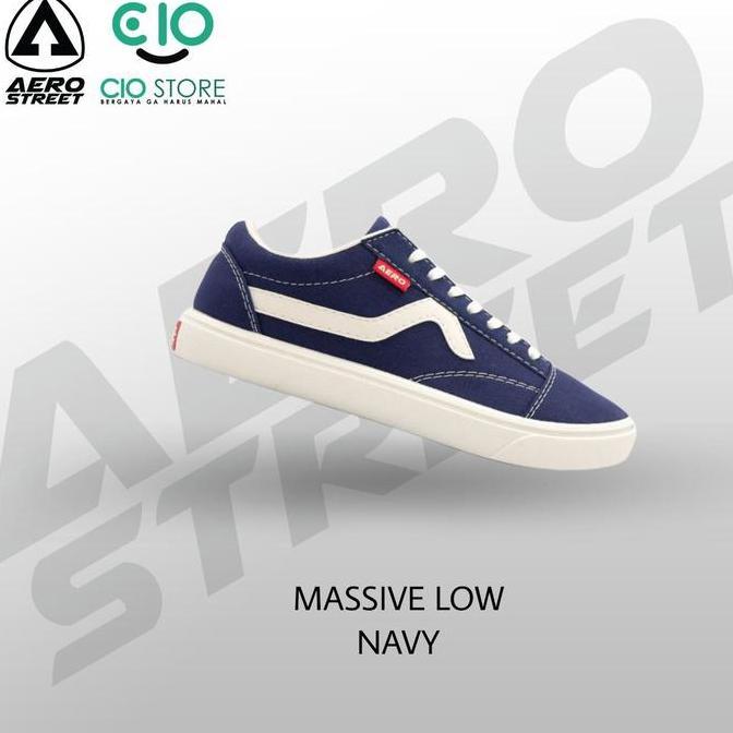 AEROSTREET MASSIVE LOW NAVY 100% ORINAL