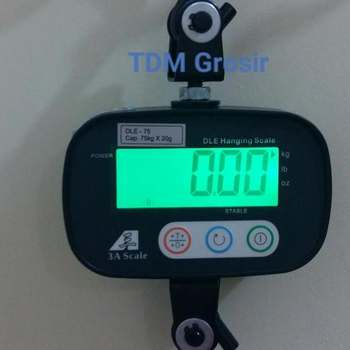 Timbangan Gantung Digital 75 Kg DLE-75