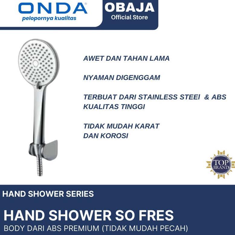 Onda Hand Shower SO Fres / Hand Shower Onda / Shower Mandi SO Fres Onda