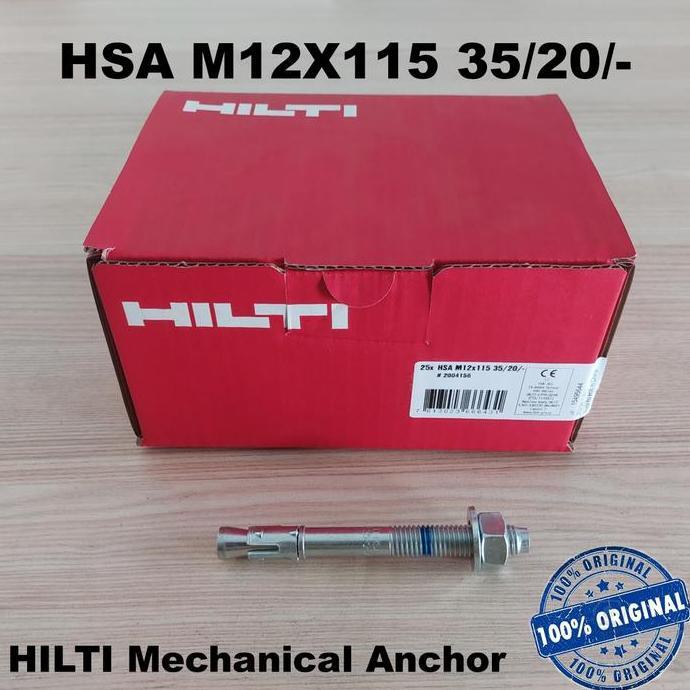 Dynabolt Hilti Hsa M12X115 Harga Khusus