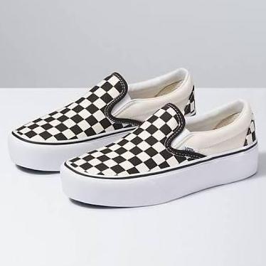 vans slip on checkerboard