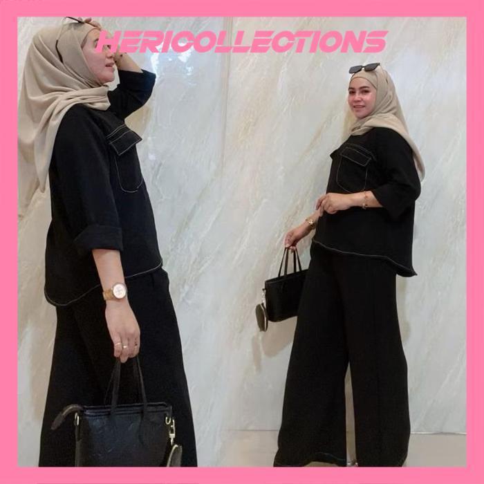 To94 Tgc-1924 Rivanka One Set Crinkel Airflow L Lingkar Dada 110 Original To94