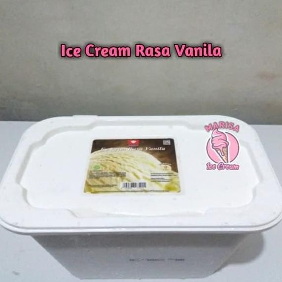 Es Krim Diamond 8 Liter Rasa Vanila / Ice Cream diamond Vanilla 8 ltr