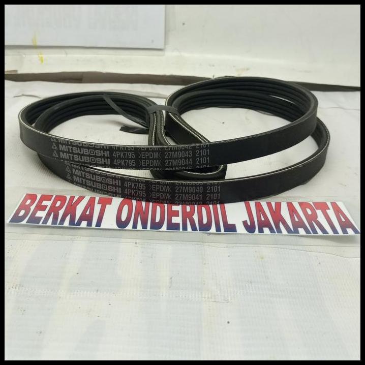 GRATIS ONGKIR FANBELT HONDA CIVIC GENIO EF-9 4PK795 "MBI"