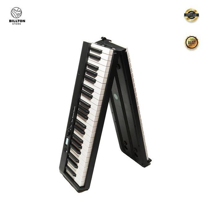 Keyboard Piano Lipat 88 Keys Foldable Portable Piano Midi Controller