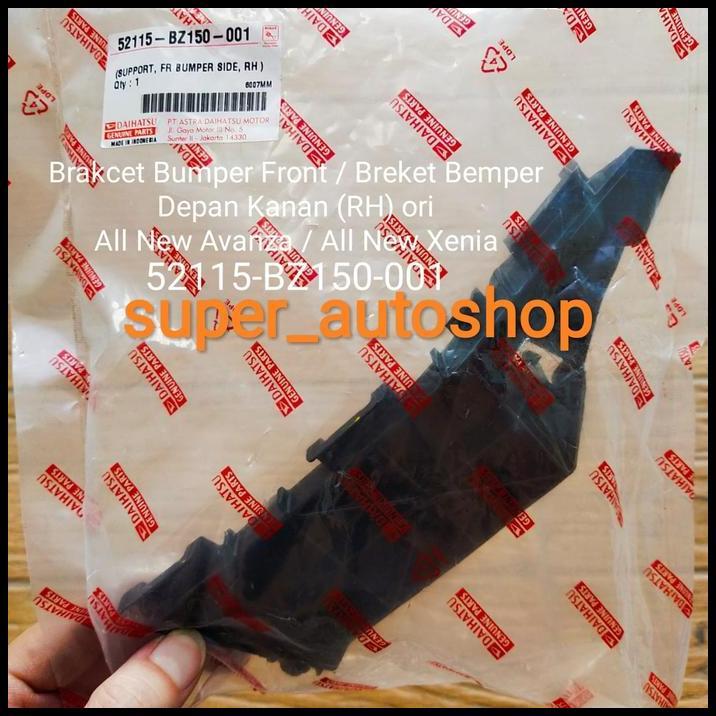 GRATIS ONGKIR BRACKET BEMPER DEPAN ALL NEW AVANZA / XENIA 52115 BZ150 / 52116 BZ14 