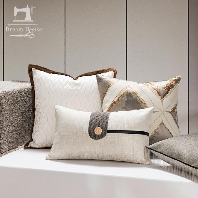 SESEBI Sarung bantal sofa Motif Modren Estetik Premium murah