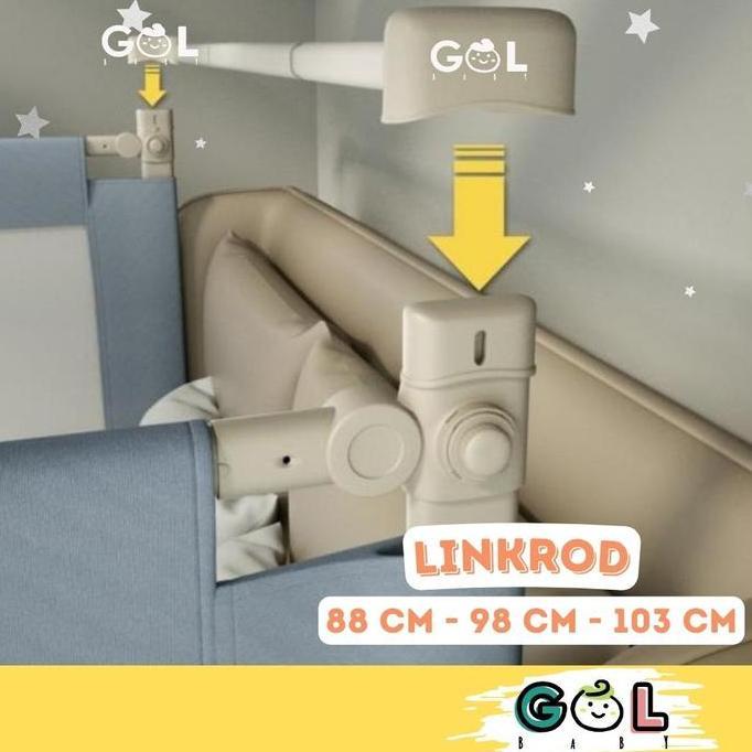 Ready Aksesoris dan sparepart BEDRAIL GOL Baby