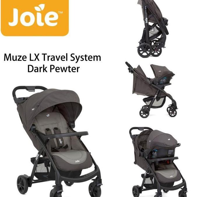 Ready Stroller Joie Muze LX Travel System With Car seat