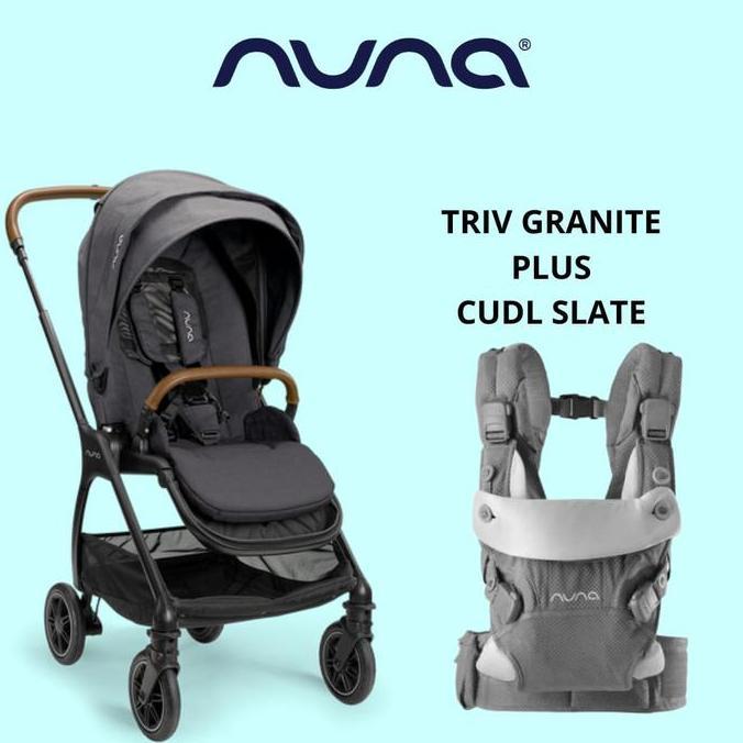 Ready Stroller Nuna Triv Cinder FREE Car Seat Nuna Arra Next Granite