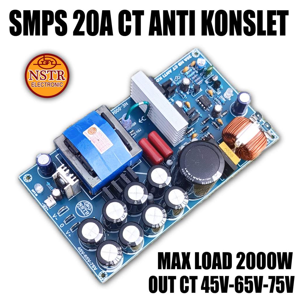 SMPS 20A CT HB ANTI KONSLET OUT 45V-65V-75V