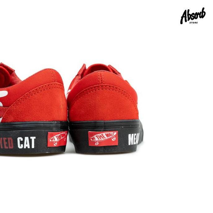 Vans Vault Old Skool VLT LX x Patta Mean Eyed Cat (Red) 2