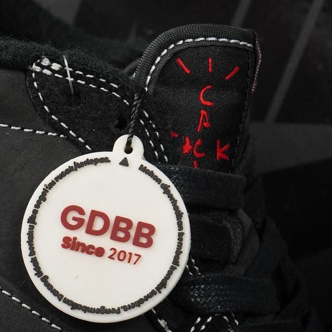 Air Jordan 1 Low Travis Scott Black Phantom Allblack Fullblack