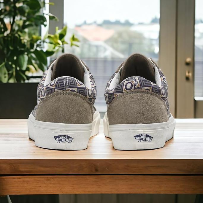 Sepatu Vans Old Skool Geo Trek Olive Orinal