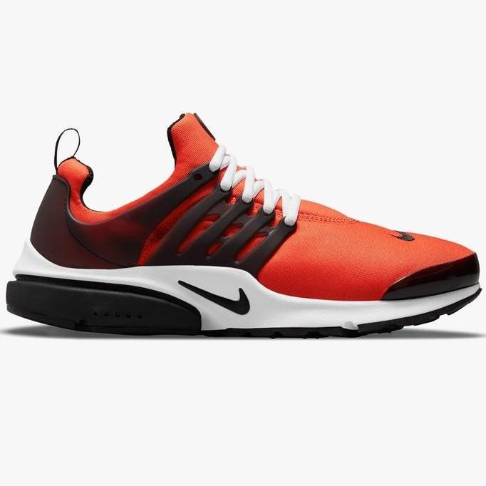NIKE AIR PRESTO ORANGE BLACK WHITE
