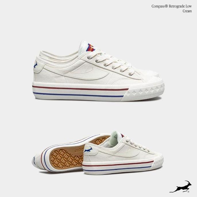 Sepatu Compass Retrograde low cream