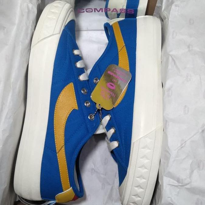 Sepatu Compass X Unkl 347 Low Blue No.1 Size 39 40 41 42 43 44