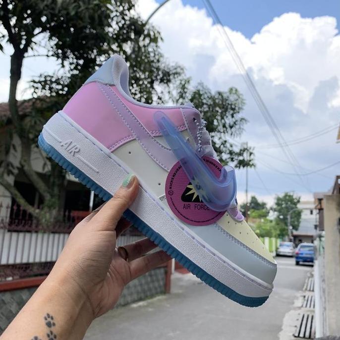 Nike air force 1 low uv-white/university blue orinal