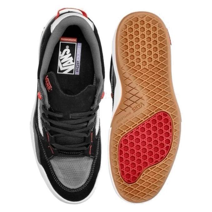 VANS SKATE 2 WAYVEE - BLACK WHITE RED ORINAL