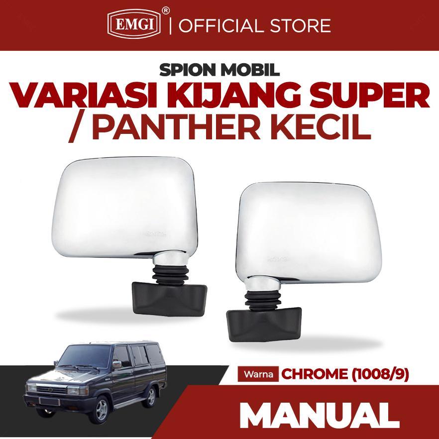 EMGI - Spion Mobil Variasi Kijang Super / Panther Kecil - Manual Chrome