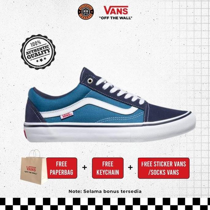 Vans Old Skool Pro Navy White Orinal