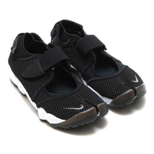 SEPATU PRIA NIKE NINJA AIR RIFT BLACK WHITE HH PREMIUM ORINAL